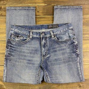 T.K. AXEL Treadwell Relaxed Straight Men's Denim Jeans Size 34/30